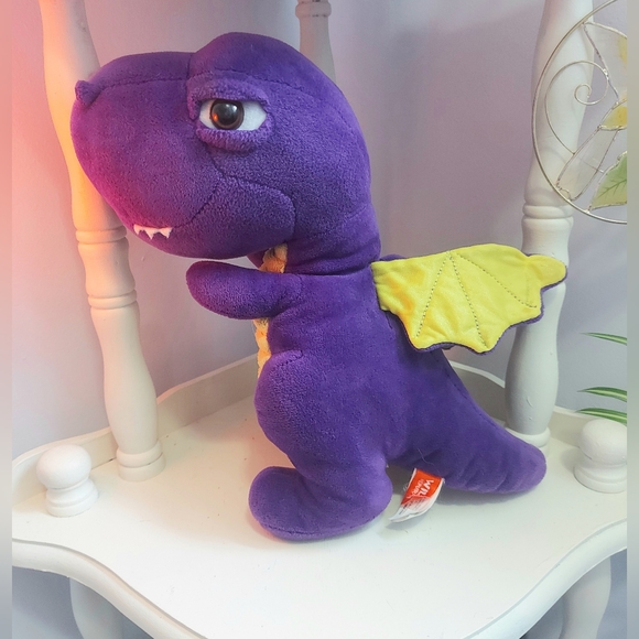 Wild Republic Purple Dragon plush stuffy buddy 🐉 💜 - Picture 2 of 7